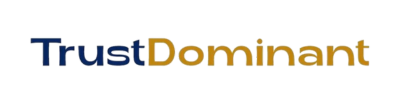 trust dominant wordmark logo